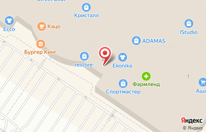 Магазин спортивной одежды Forward на улице Дмитрия Менделеева на карте