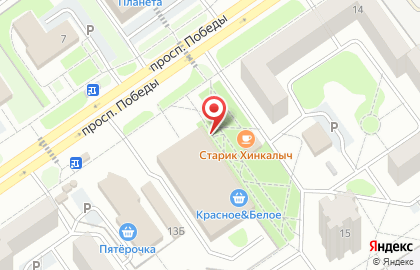 Фирменный магазин Врабец в микрорайоне Восточный на карте