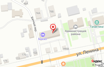 Гостиница Баязет на улице Ленина на карте