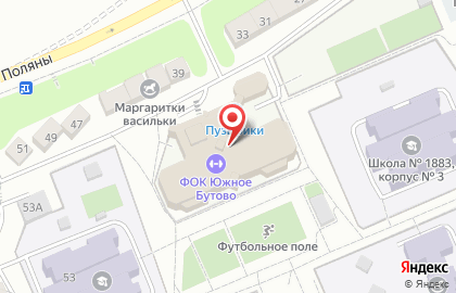 Бассейн в Москве на карте