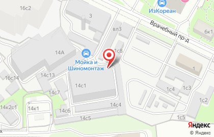 Автосервис в Москве на карте