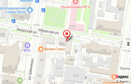 Центр специалистов по слуху Аудионика на Амурской улице на карте