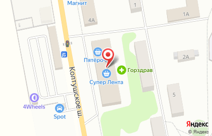 Супермаркет Пятёрочка в Санкт-Петербурге на карте