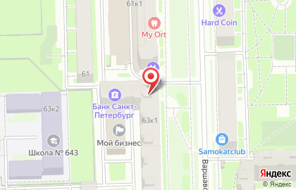 Студия маникюра и бровей GASTRONOM на Варшавской улице на карте