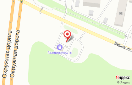 АЗС Газпромнефть-Тюмень на Барнаульской улице на карте