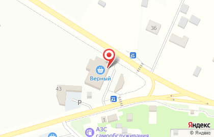 Универсам Верный в Москве на карте