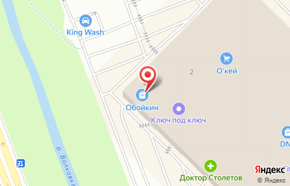 Магазин обоев Обойкин в Санкт-Петербурге на карте