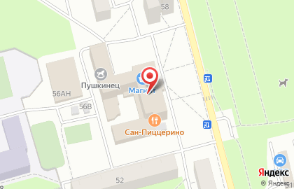 Крис в Пушкинском районе на карте