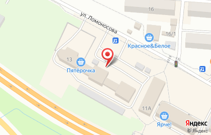 Сеть магазинов кондитерских изделий, ИП Журба С.Н. на улице Ломоносова на карте