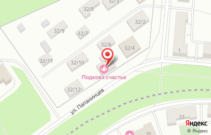 Семейная сауна Подкова счастья на карте