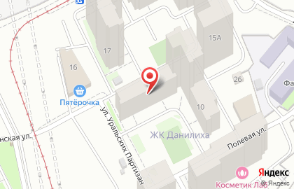 Квартирное бюро Studio u Permskoy Yarmarki на карте