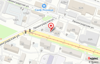 Столовая Самовар в Железнодорожном районе на карте