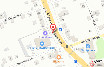 Киоск фастфудной продукции на карте