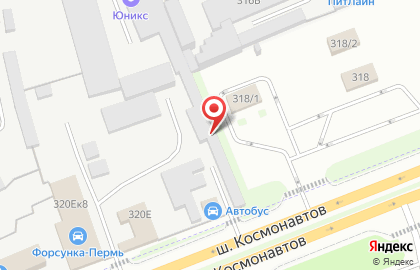 Компания по изготовлению мебели под заказ в Перми на карте