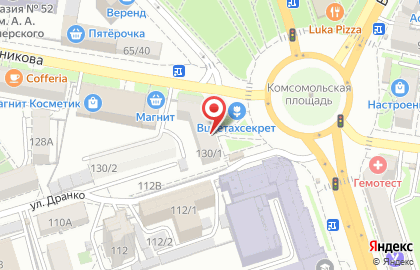 Магазин Тавровские мясные лавки на Мечникова на карте