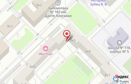 Домашний английский детский сад Smile Fish в Гагаринском районе на карте