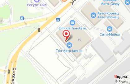 Медицинский центр Оптима в Ленинском районе на карте