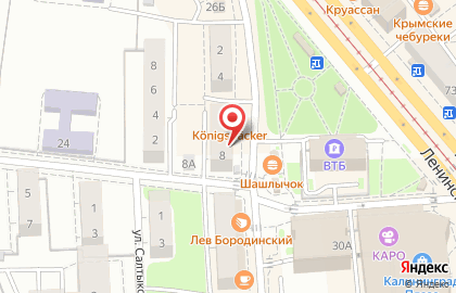 Салон Оптик Плюс в Ленинградском районе на карте