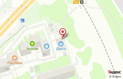 Ветеринарная аптека Дикси на Московском шоссе на карте