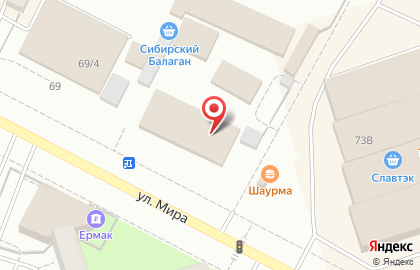 Магазин 1000 мелочей в Ханты-Мансийске на карте