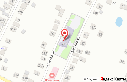 Детский сад Лучик на Зелёной улице на карте