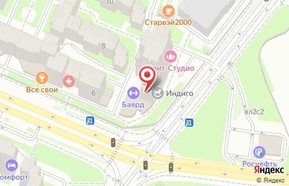 Частная школа Смарт Скул на Старокачаловской улице на карте
