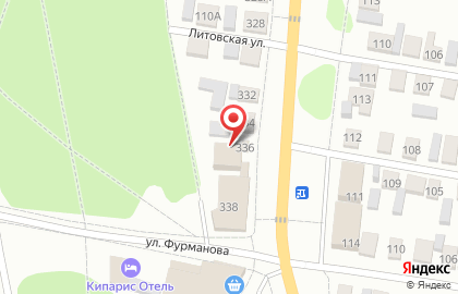 Телекоммуникационная компания Билайн на улице Азина, 336 на карте