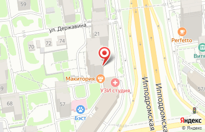 Таможенный Консалтинг, ЗАО ТамКон на Ипподромской улице на карте