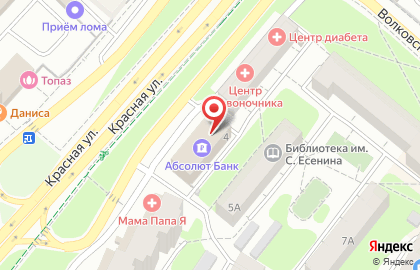 Юридическая фирма Автоюрист на Красной улице на карте