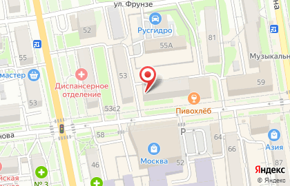 Страховой дом ВСК на улице Суханова на карте