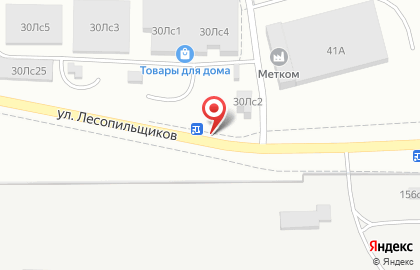 Шиномонтажная мастерская на улице Александра Матросова на карте