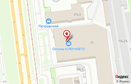 Тойота Центр Пискаревский на карте
