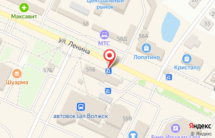 Микрофинансовая компания Быстроденьги на улице Ленина, 55а на карте