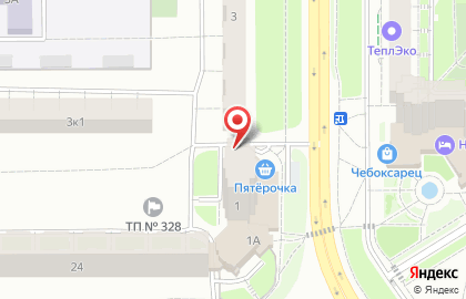 Пекарня Хлебный двор в Чебоксарах на карте
