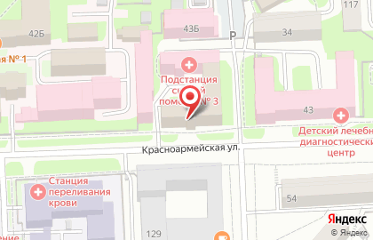 Роспотребнадзор, Управление Федеральной службы по надзору в сфере защиты прав потребителей и благополучия человека по Кировской области на карте