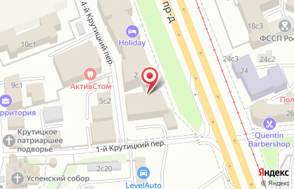 Holiday Inn Mosсow Simonovsky на карте