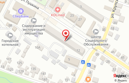 Агентство недвижимости Стимул, агентство недвижимости на улице Пушкина на карте