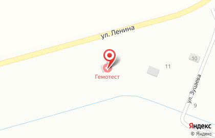 Медицинская лаборатория Гемотест на улице Ленина на карте