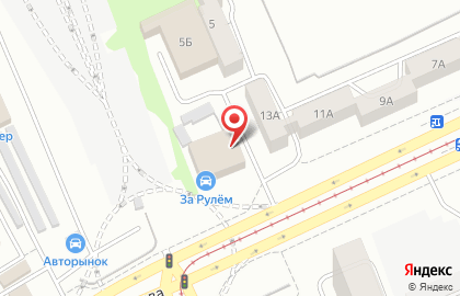 СТО Автодрайв в Октябрьском районе на карте