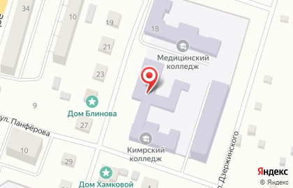 Кимрский колледж на карте