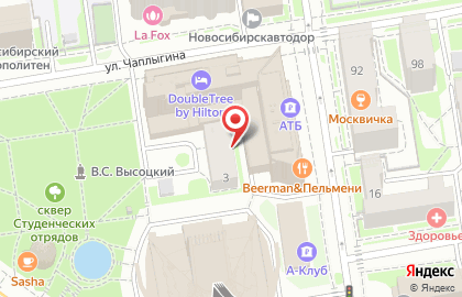 ЛДПР в Новосибирске на карте