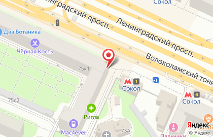 Магазин свежевыжатого гранатового сока на Ленинградском проспекте на карте