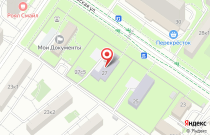 Школа Эврика №1279 с дошкольным отделением на метро Каховская на карте