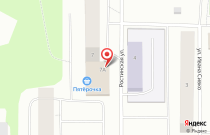 Универсам Пятёрочка в Мурманске на карте