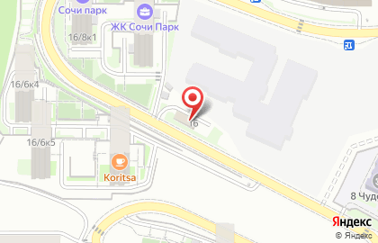 Еврострой в Хостинском районе на карте