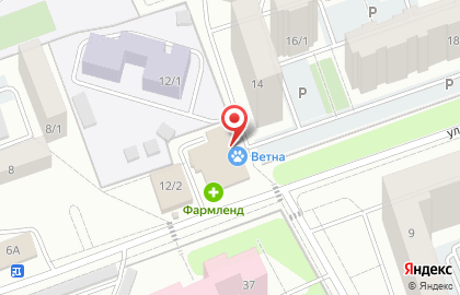 Магазин Детский дворик в Ленинском районе на карте