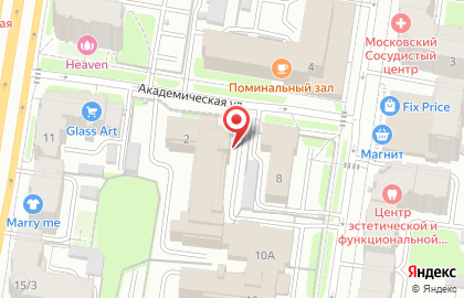 ООО МСС на Академической улице на карте