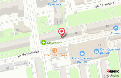 Магазин Империя меха на карте