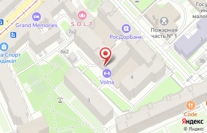 Студия персонального тренинга Volna Sport Club на карте