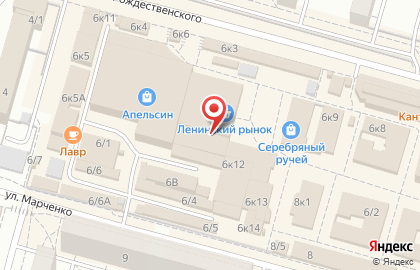 ООО Платина на улице Рождественского на карте